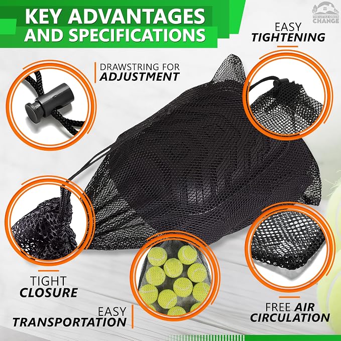 12 Pcs Mesh Laundry Bags Drawstring, 12.6x15.5 In, Nylon | Mesh Bags - Image 4