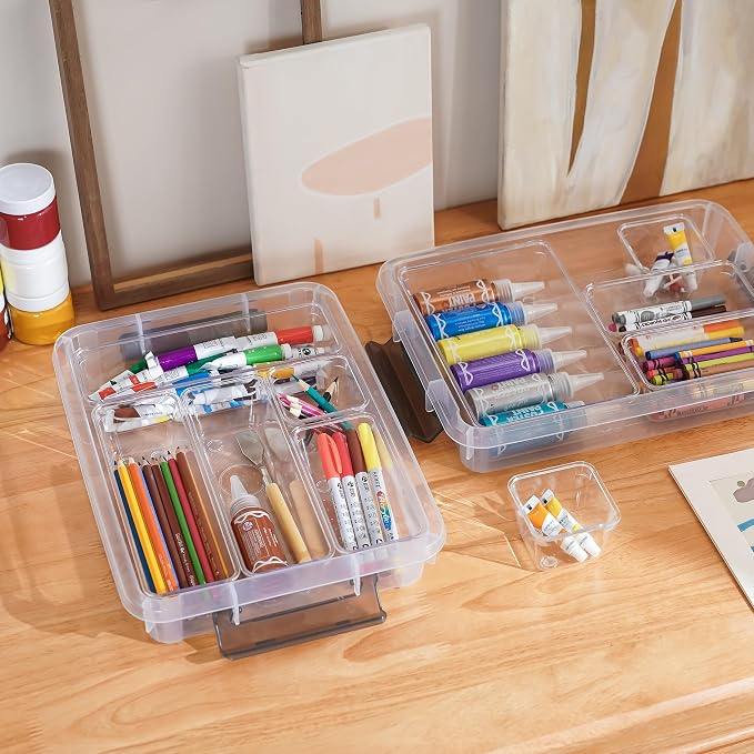 Citylife 4PCS Plastic Storage Bins - Image 4