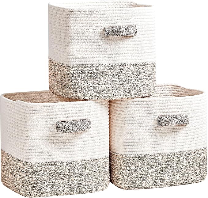 R RUNKA Storage Cube Baskets 3-Pack by RRUNKA