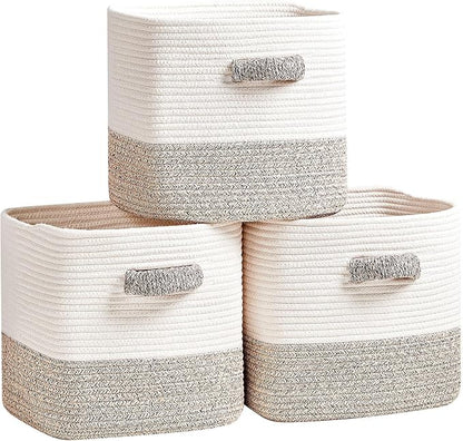 R RUNKA Storage Cube Baskets 3-Pack by RRUNKA