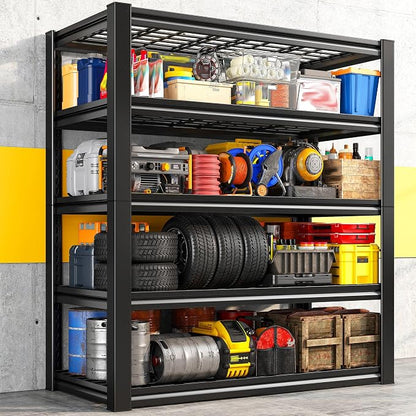REIBII Garage Shelving 3000LBS, Heavy Duty Storage Shelves, Adjustable - Image 7