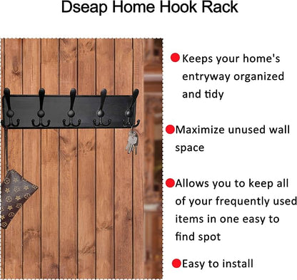 Dseap Coat Rack Wall Mounted - Image 9