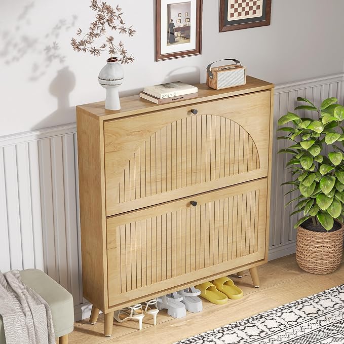 Fsbecl Shoe Storage Cabinet for Entryway - Image 8