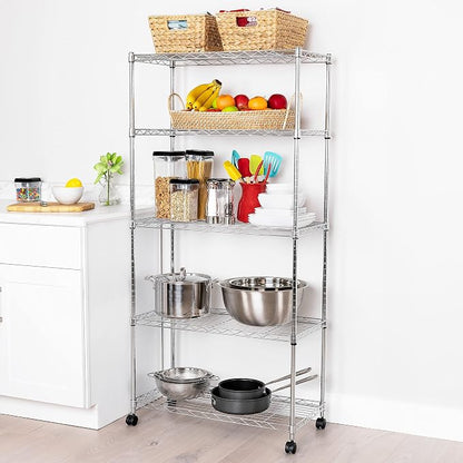 5-Tier Steel Wire Shelving - Image 2