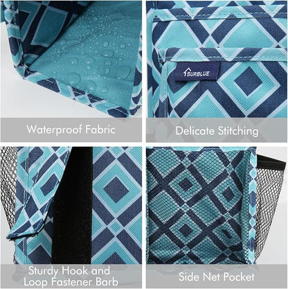 Surblue Bedside Caddy Hanging Bed Organizer Storage Bag Pocket - Image 4