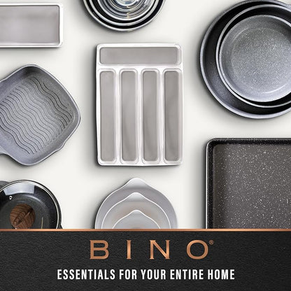 BINO | Woven Plastic Basket | Small, Space - Image 9