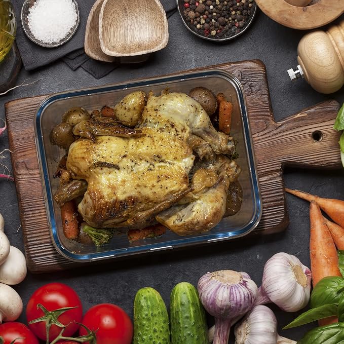Large Glass Food Storage Container - Image 5