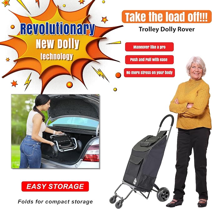 dbest Products Trolley Dolly Rover - Image 2