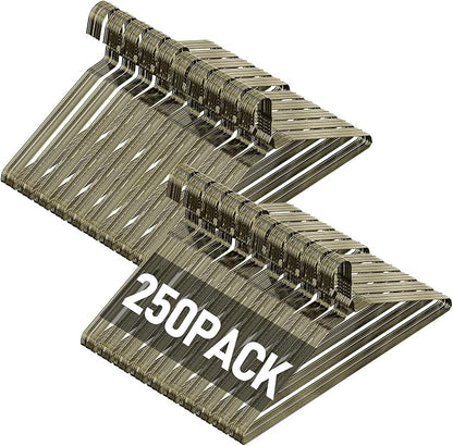 SPECILITE Wire Metal Clothes Hangers Bulk 250 Pack by SPECILITE