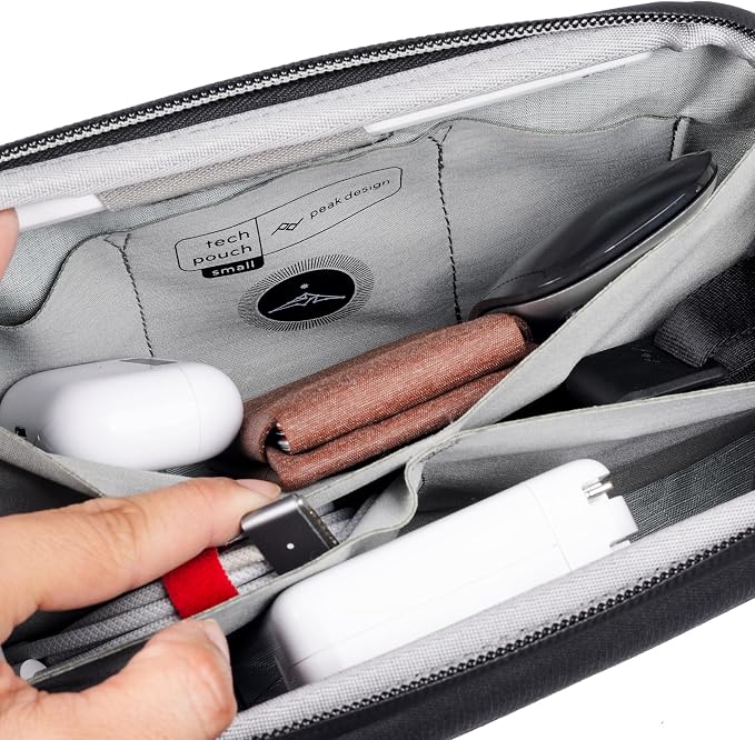 Peak Design Small Tech Pouch, Electronics Organizer - Image 3