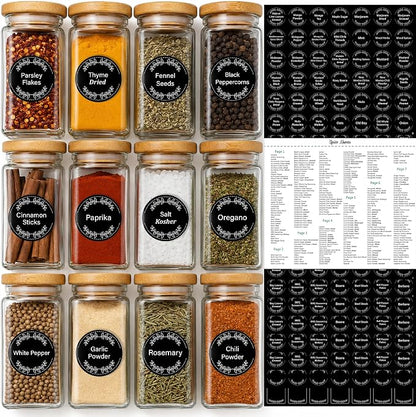 665 Spice Labels Book with A-Z Index by ArtSecret