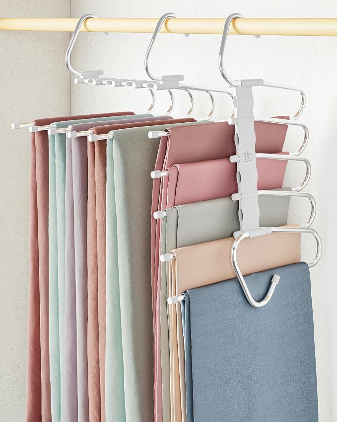 MORALVE Pants Hangers Space Saving by MORALVE