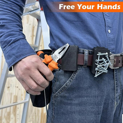 MUTUACTOR Magnetic Belt Clip Heav Duty, Anti-Slip Rubber Coated Magnetic Belt - Image 5