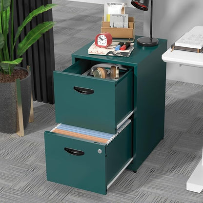 2 Drawer File Cabinet, Metal Two Drawer Vertical File Cabinets - Image 4