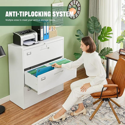 Letaya 3 Drawer File Cabinets - Image 3