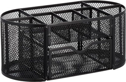 Amazon Basics Pen Holder and Desk Organizer, Office Caddy Storage, ‎9.25" x by AmazonBasics