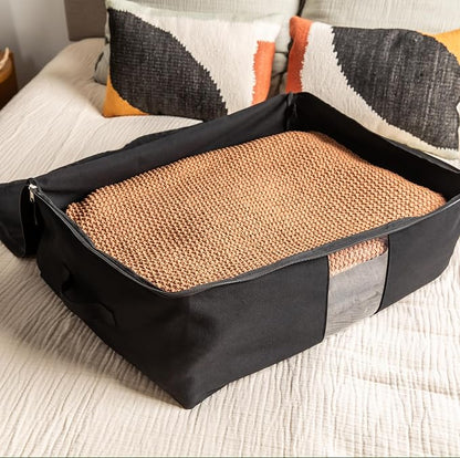 Soft Canvas Storage Bags with Zipper. Thick Breathable - Image 8
