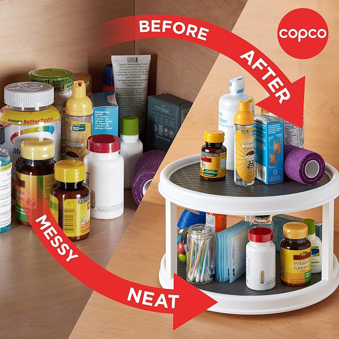 Copco Non-Skid Turntable, Durable & Easy Clean - Image 6