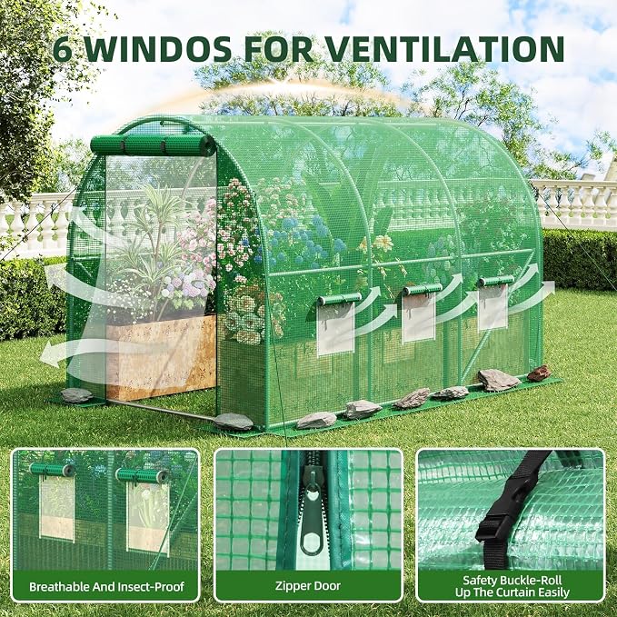 Superlele Heavy Duty Walk-in Greenhouse - Image 6