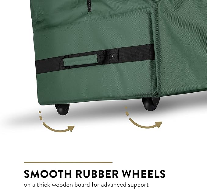 ZOBER 600D Oxford Fabric Rolling Christmas Tree Storage Bag - Image 3