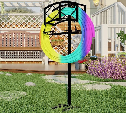 Fire Beauty Garden Hose Holder, Water Hose Holder Rack Organizer - Image 3