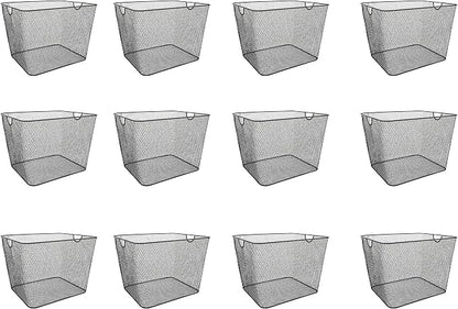 YBM HOME Household Wire Mesh Metal Steel Storage Basket Organizer, Open Bin by YBMHome
