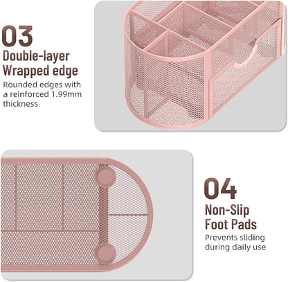 SUPEASY Mesh Desk Organizer, Desk Accessories & Workspace Organizers - Image 6
