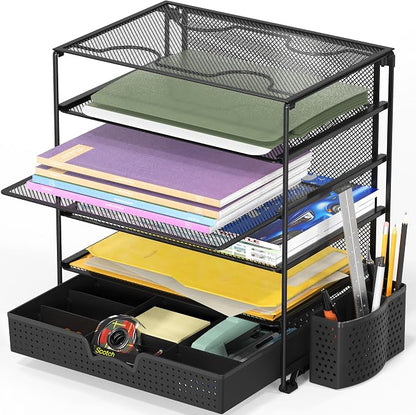Simple Houseware 5-Tier Document File Tray by SimpleHouseware