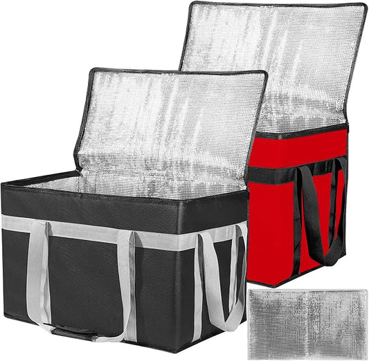 XXXL 2 Pack Insulated Food Delivery Bag by Unknown