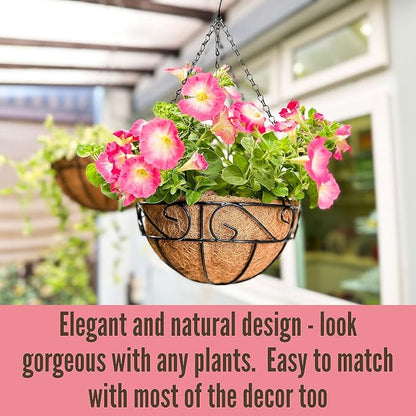 LaLaGreen Hanging Planter for Outdoor Plants Hanging Baskets - Image 7