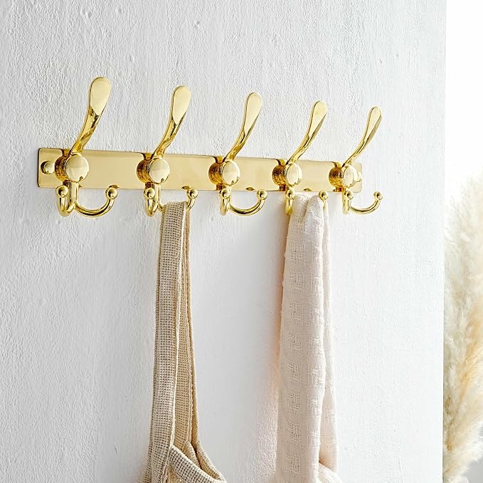 Dseap Coat Rack Wall Mount 2.0 Pro: Heavy Duty 300% Thicker, Stainless Steel - Image 7