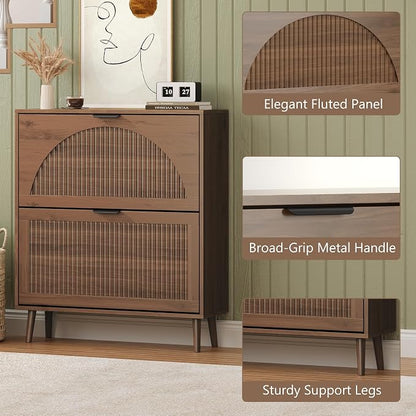 BORNOON Shoe Cabinet for Entryway - Image 5
