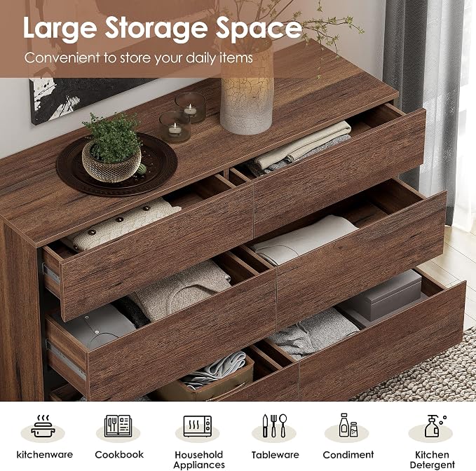 WAMPAT Dresser for Bedroom, Closet Organizers and Storage - Image 5