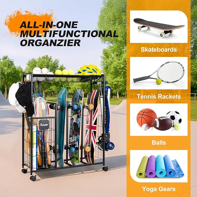 PLKOW Skateboard Storage Rack - Image 4