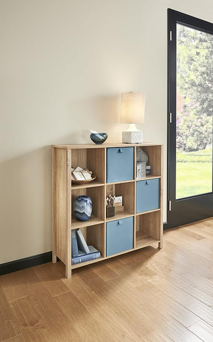 ClosetMaid 9-Cube Premium Adjustable Storage Organizer, Weathered Oak - Image 6