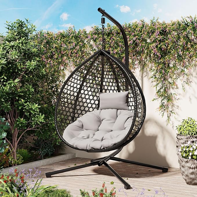 SOFTSEA Outdoor Wicker Egg Chair by SOFTSEA