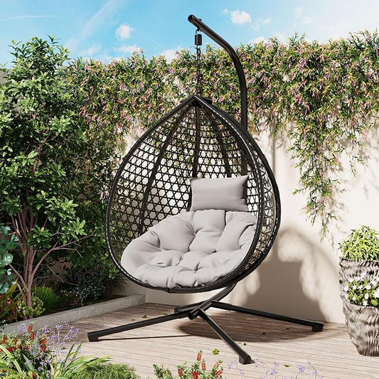 SOFTSEA Outdoor Wicker Egg Chair by SOFTSEA