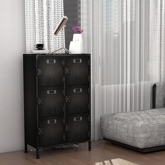 Metal Locker Storage Cabinet, 47.3" Employees Locker - Image 7