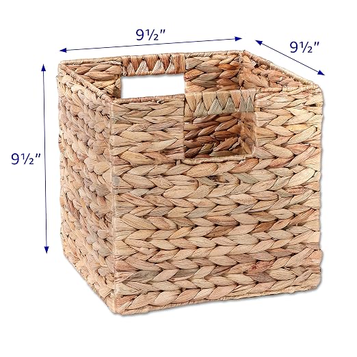 Trademark Innovations Foldable Hyacinth Storage Basket - Image 2
