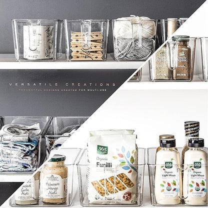 BINO l Plastic Storage Bins l THE HOLDER COLLECTION l 2-Pack, Medium Multi-Use - Image 4