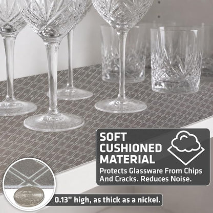 Drymate Premium Luxury Shelf & Drawer Liner, Thick Cushioned Fabric, - Image 4