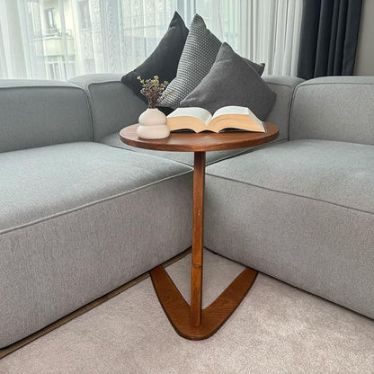 C-Shaped Handmade End Table, Side Table - Image 4