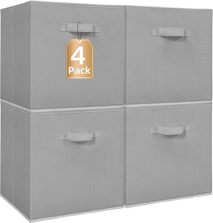 STORAGE MANIAC Storage Cubes, 13 Inch Collapsible Storage Bins by STORAGEMANIAC