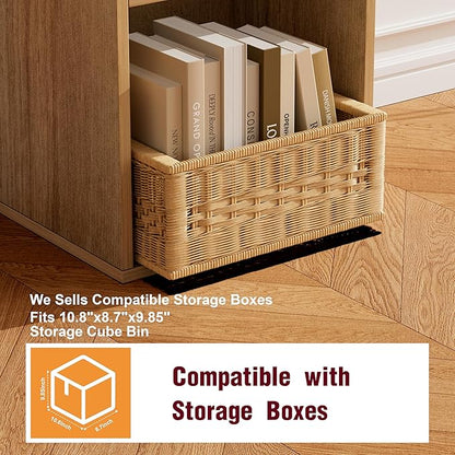 Book Shelf, Wooden Cube Storage Organizer - Image 5