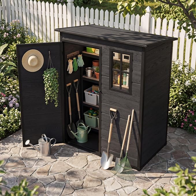 DWVO 5x3 FT Outdoor Storage Shed - Image 4