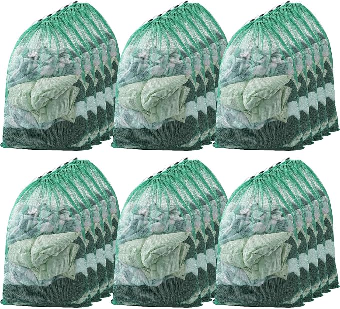 Berlune Large Mesh Laundry Bags, 24 x 36 Inch Bulk Wash Set by Berlune