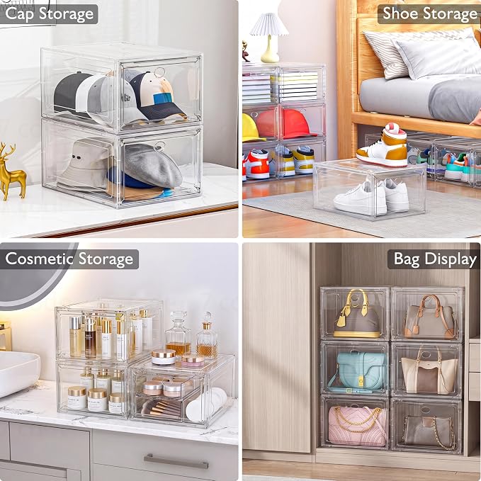 7 code Shoe Organizer, Collapsible Closet Storage Rack - Image 5