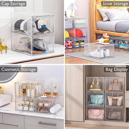 7 code Shoe Organizer, Collapsible Closet Storage Rack - Image 5