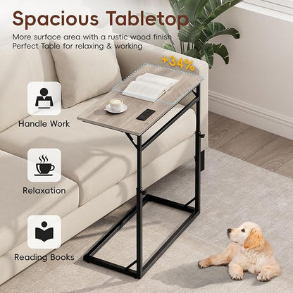 Vagusicc C Shaped End Table - Image 6