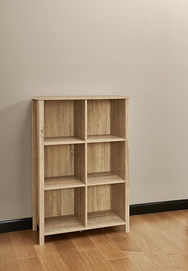 ClosetMaid 16053 Premium Adjustable 6-Cube Organizer, Weathered Oak - Image 2